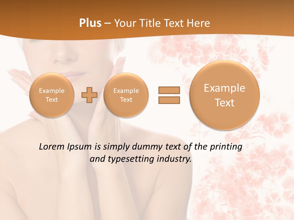 Body Wellbeing Towel PowerPoint Template