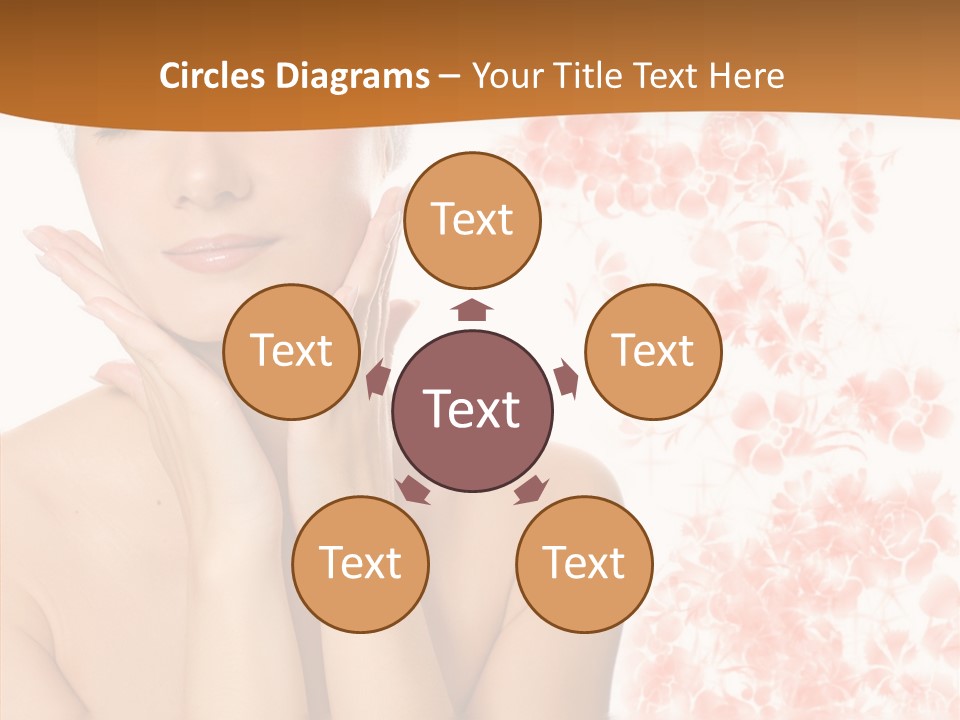 Body Wellbeing Towel PowerPoint Template