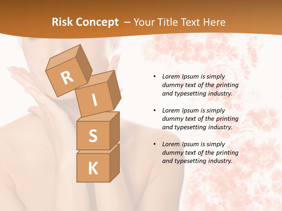 Body Wellbeing Towel PowerPoint Template