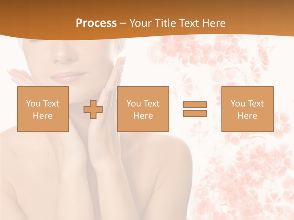 Body Wellbeing Towel PowerPoint Template