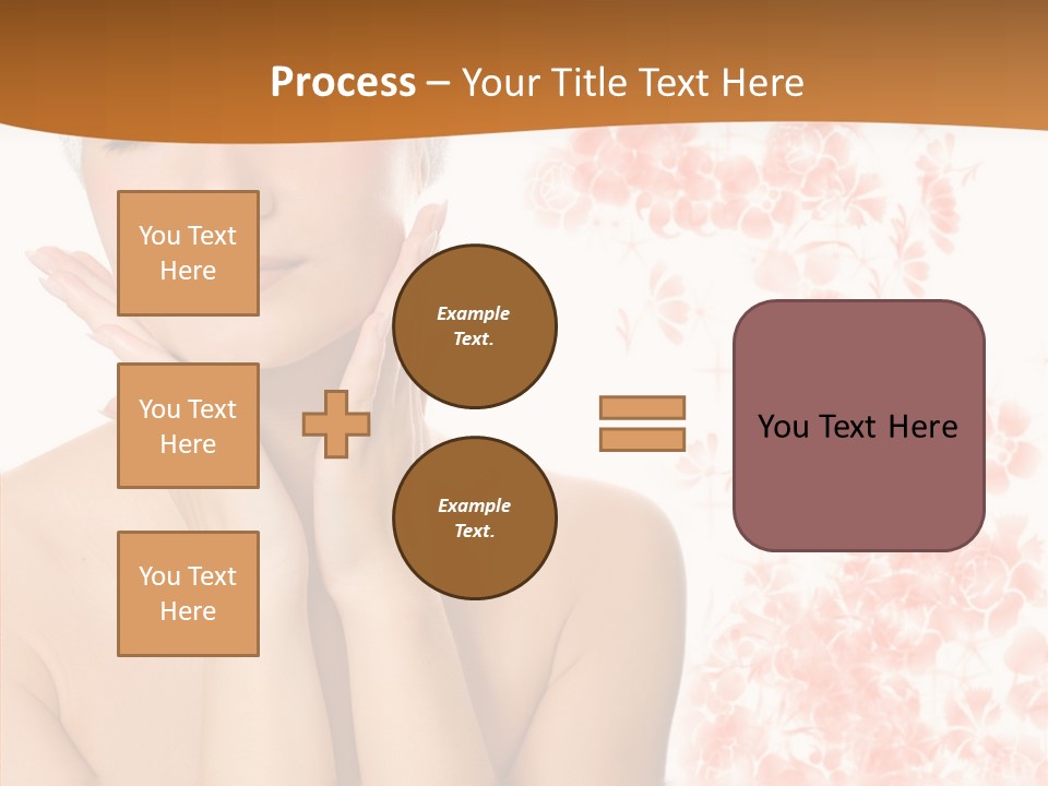 Body Wellbeing Towel PowerPoint Template