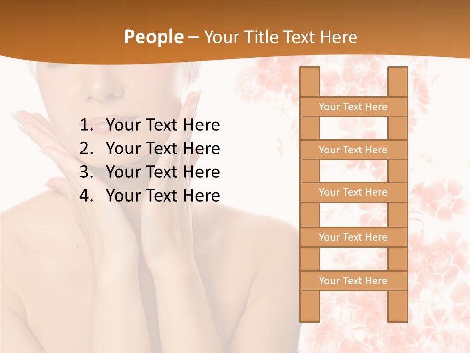 Body Wellbeing Towel PowerPoint Template