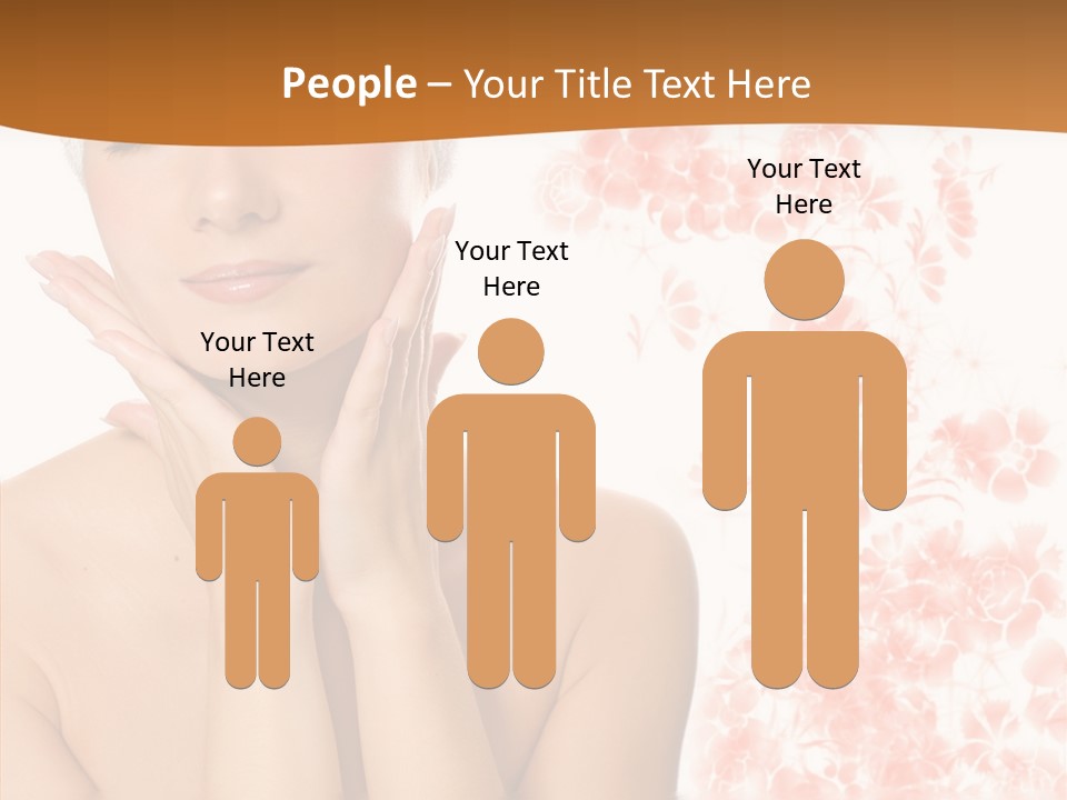 Body Wellbeing Towel PowerPoint Template