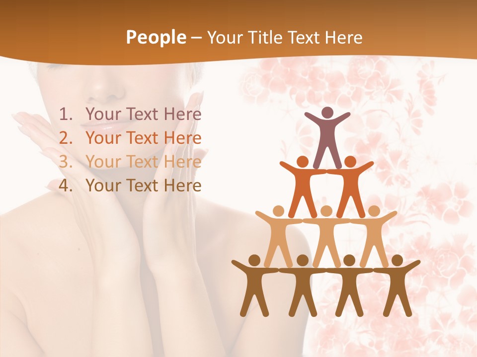 Body Wellbeing Towel PowerPoint Template