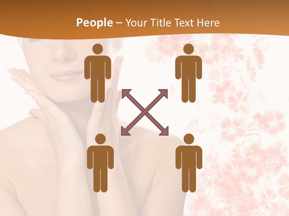 Body Wellbeing Towel PowerPoint Template