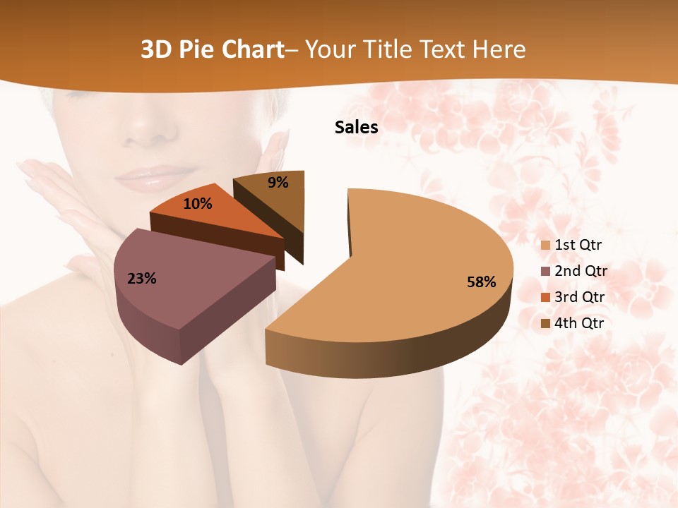 Body Wellbeing Towel PowerPoint Template