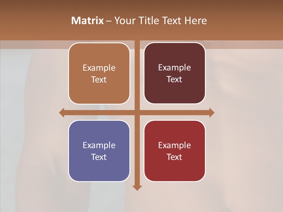 Naked Athletic Hunk PowerPoint Template