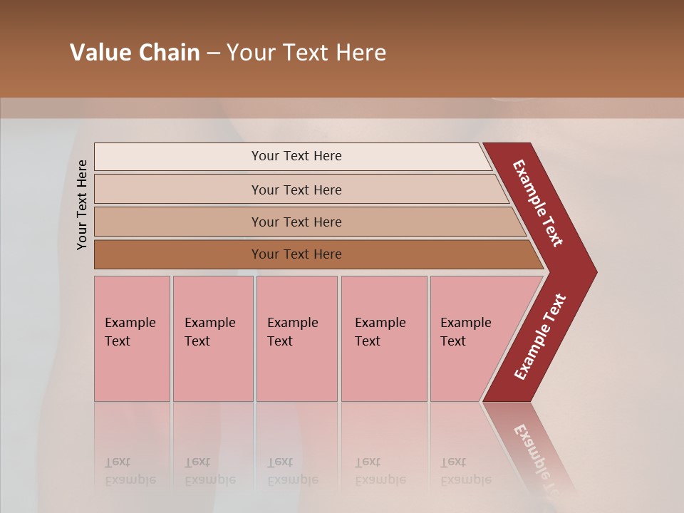 Naked Athletic Hunk PowerPoint Template