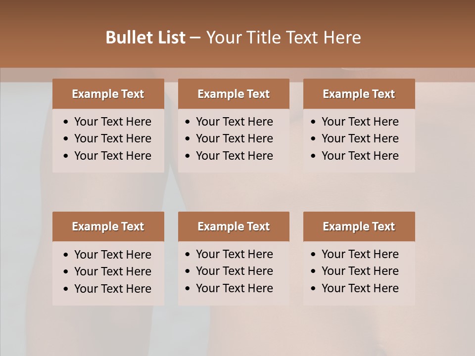 Naked Athletic Hunk PowerPoint Template
