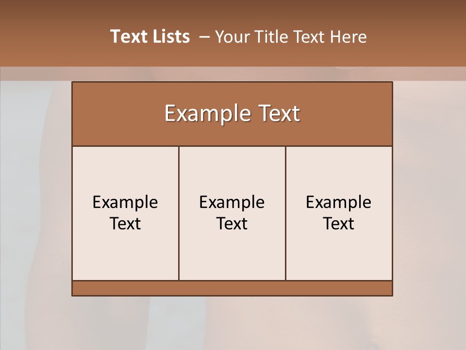 Naked Athletic Hunk PowerPoint Template
