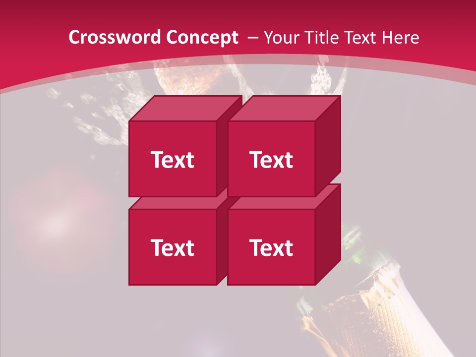 Close Splashing Colour PowerPoint Template