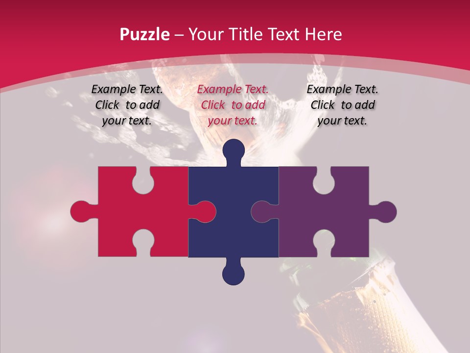 Close Splashing Colour PowerPoint Template