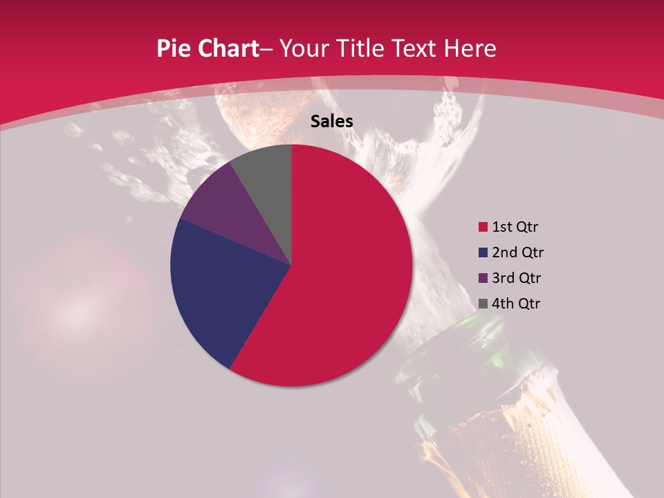 Close Splashing Colour PowerPoint Template