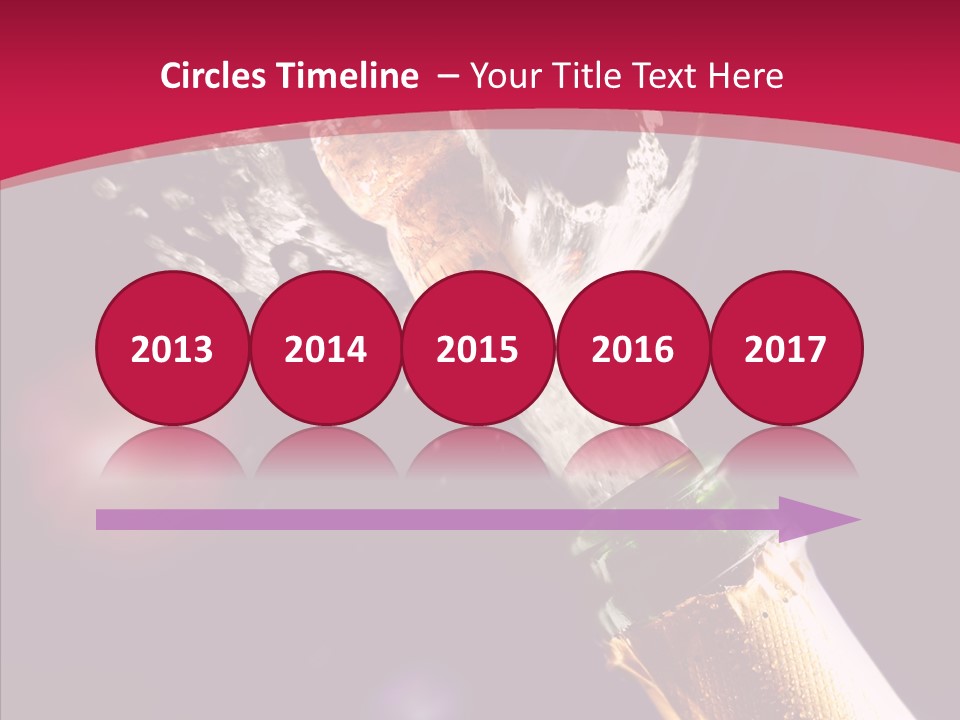 Close Splashing Colour PowerPoint Template