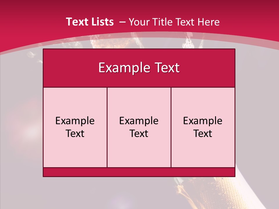 Close Splashing Colour PowerPoint Template