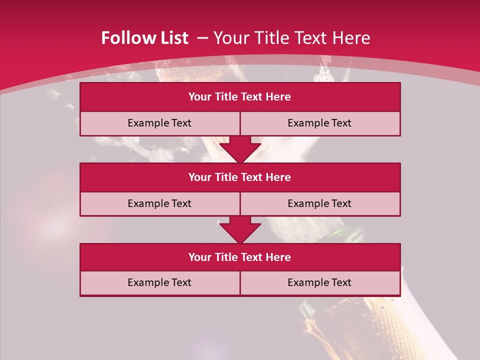 Close Splashing Colour PowerPoint Template