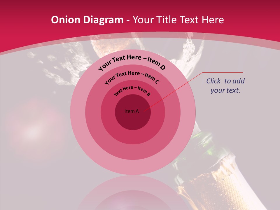 Close Splashing Colour PowerPoint Template