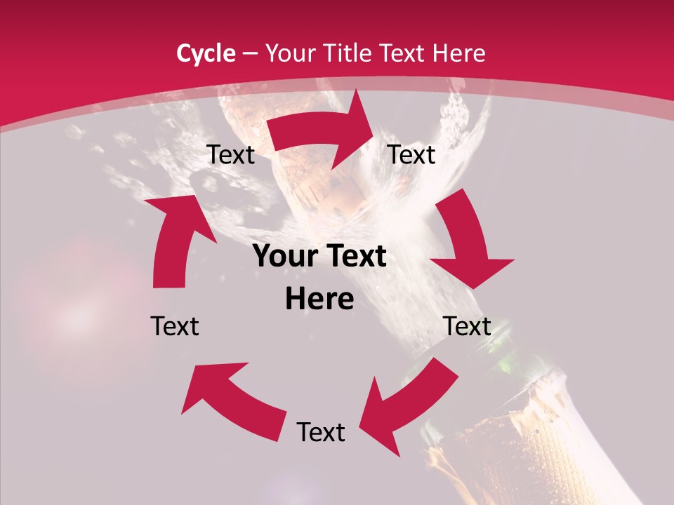 Close Splashing Colour PowerPoint Template