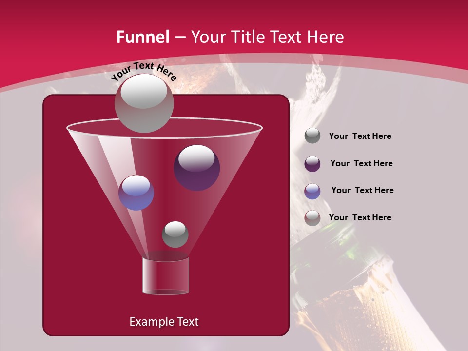 Close Splashing Colour PowerPoint Template