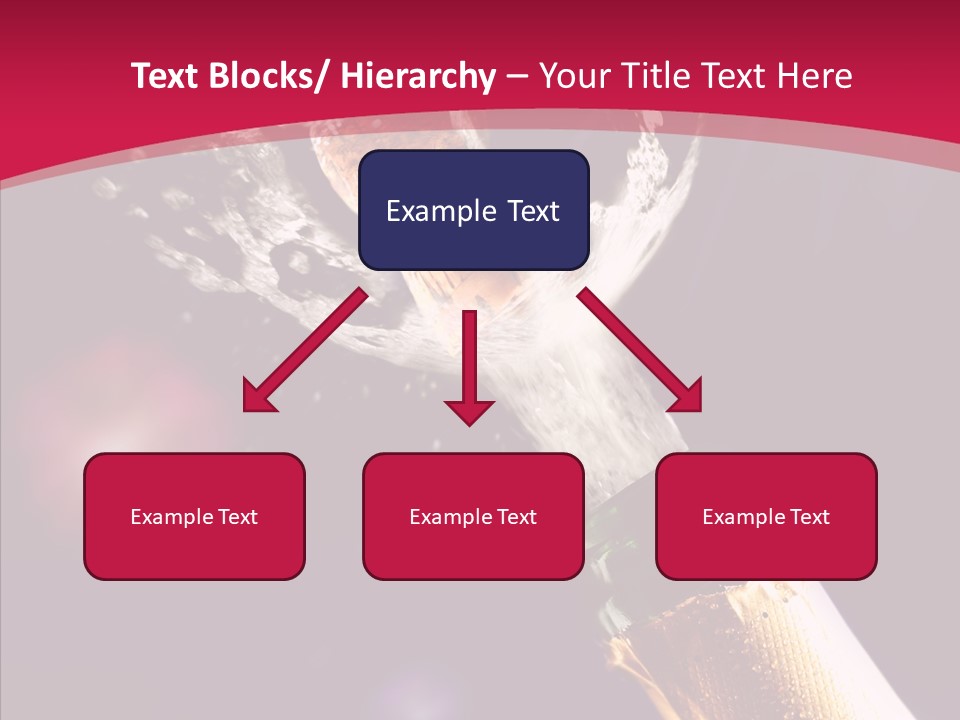Close Splashing Colour PowerPoint Template