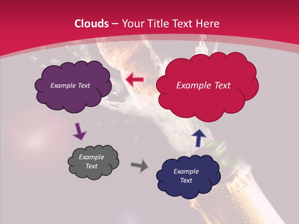 Close Splashing Colour PowerPoint Template