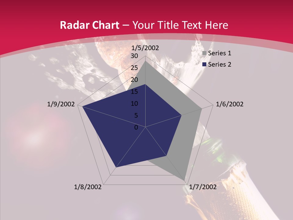 Close Splashing Colour PowerPoint Template