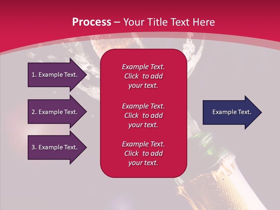 Close Splashing Colour PowerPoint Template