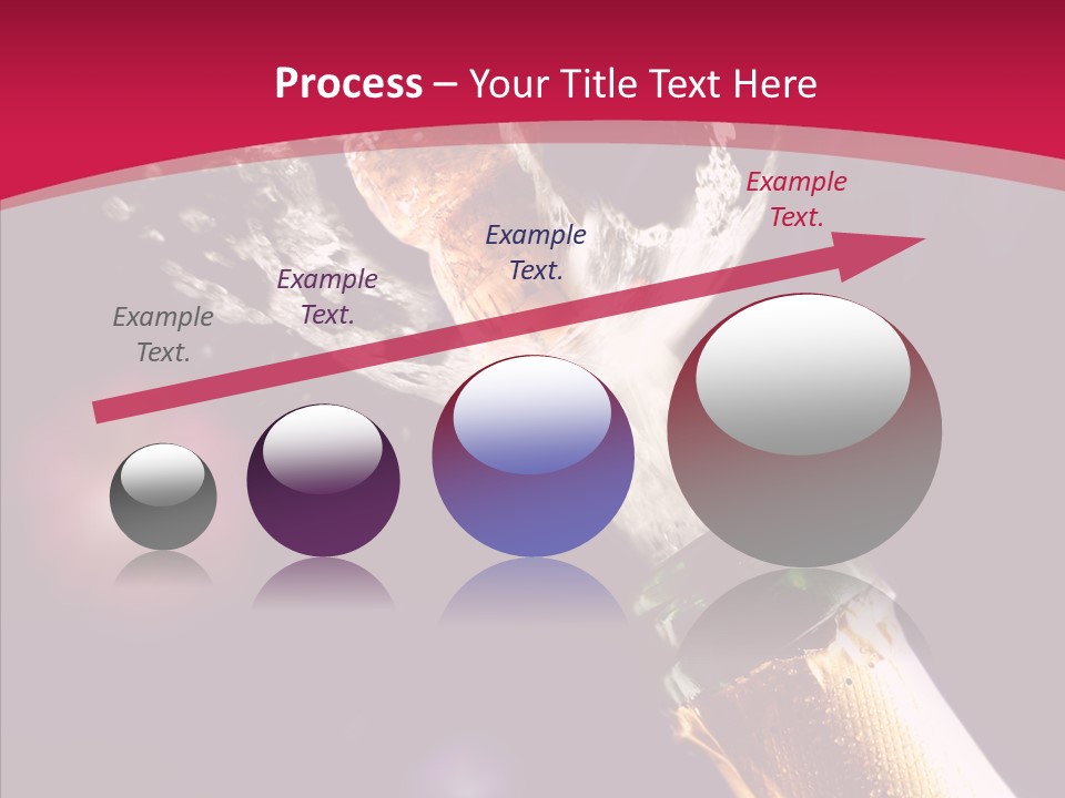 Close Splashing Colour PowerPoint Template