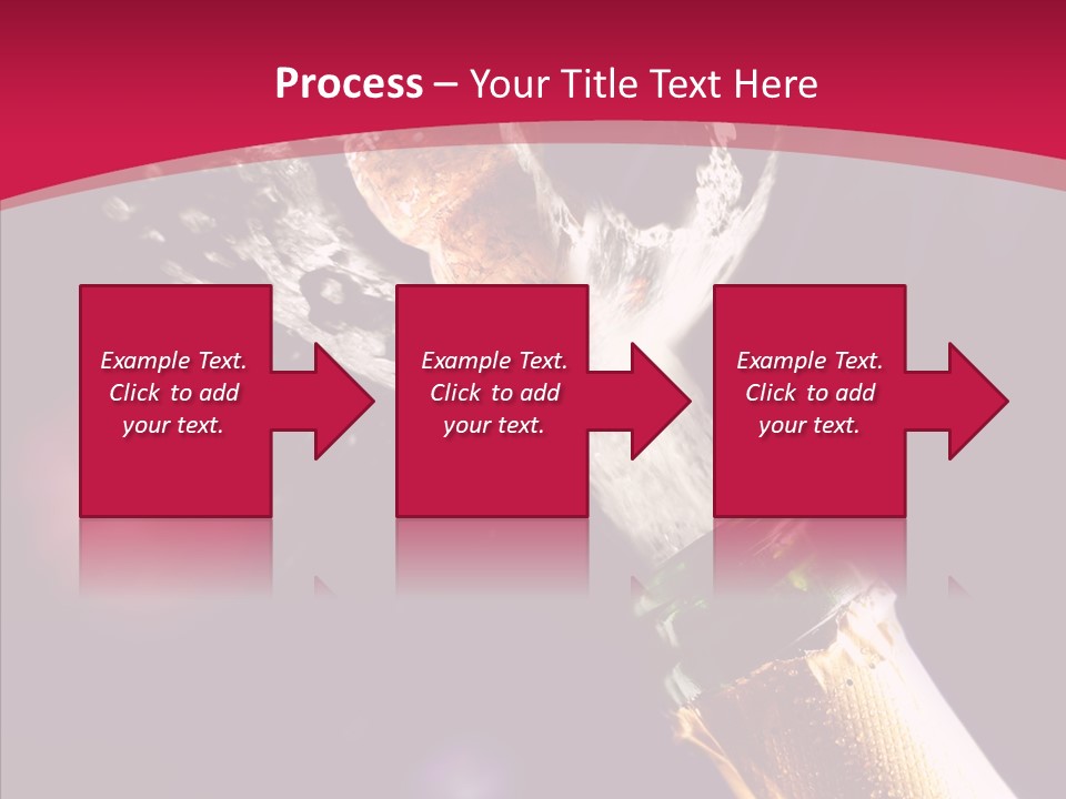 Close Splashing Colour PowerPoint Template