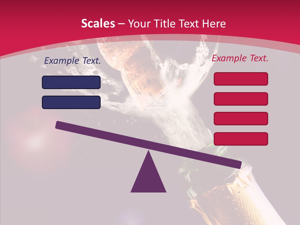 Close Splashing Colour PowerPoint Template