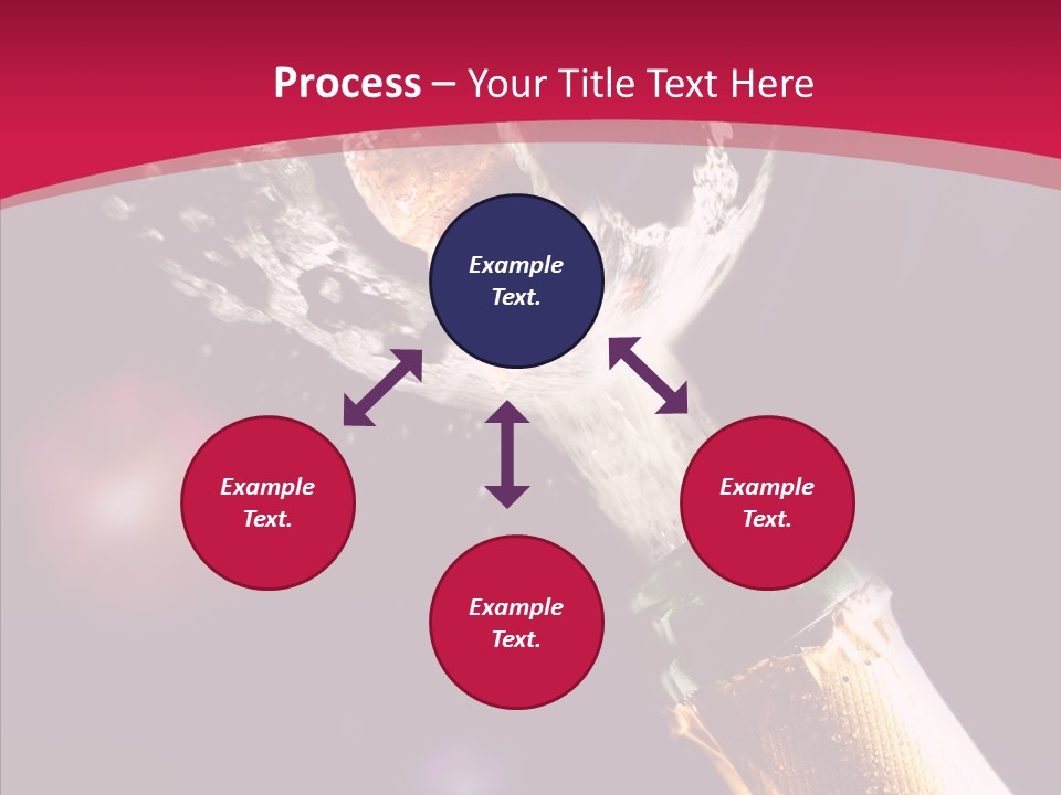 Close Splashing Colour PowerPoint Template