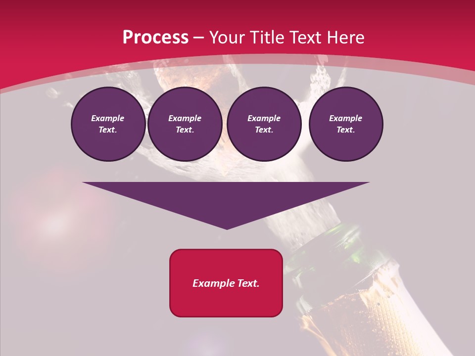 Close Splashing Colour PowerPoint Template