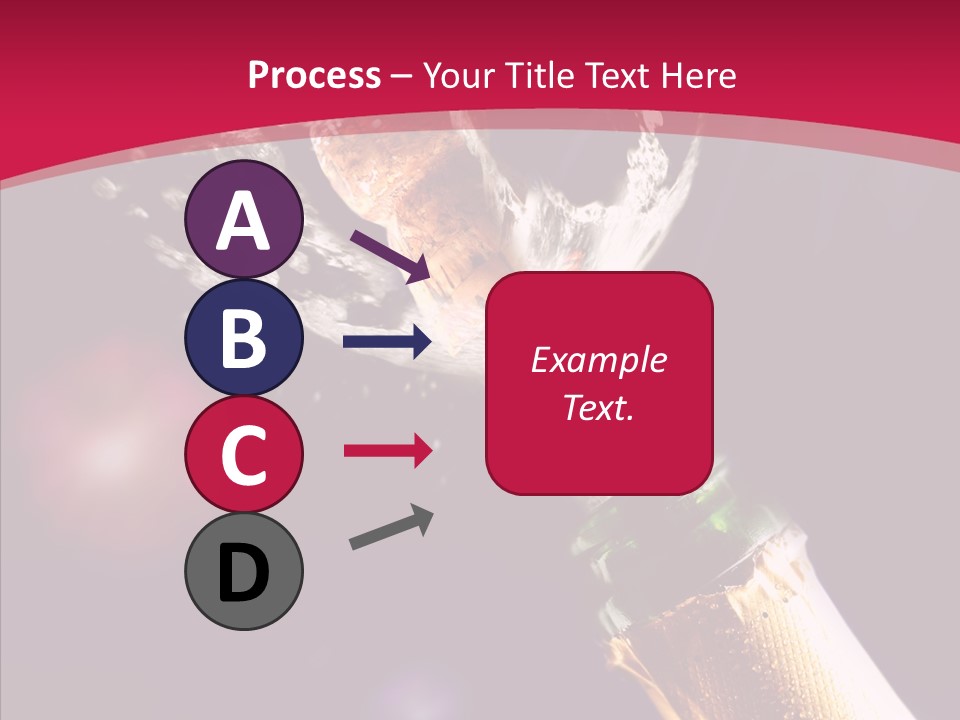 Close Splashing Colour PowerPoint Template