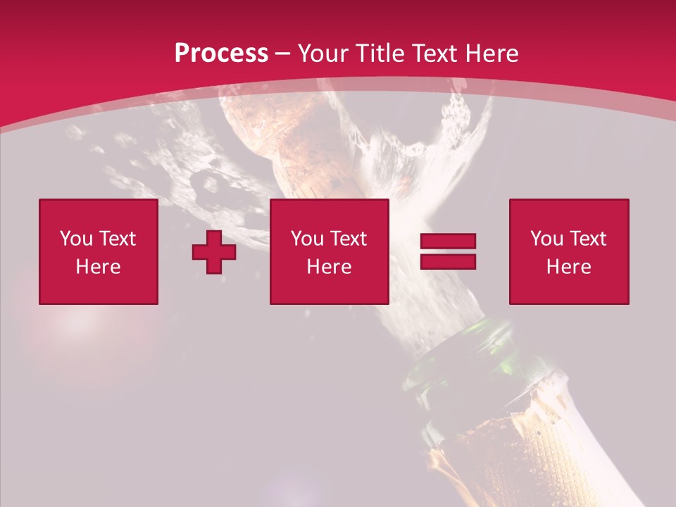 Close Splashing Colour PowerPoint Template