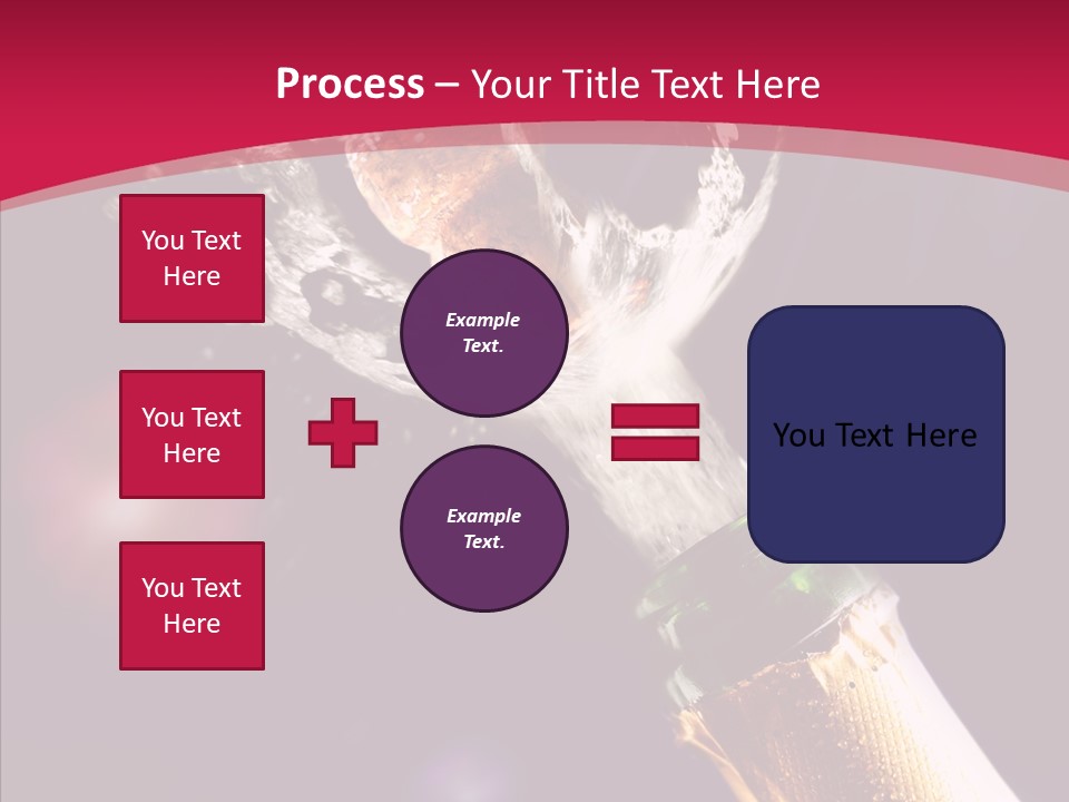 Close Splashing Colour PowerPoint Template