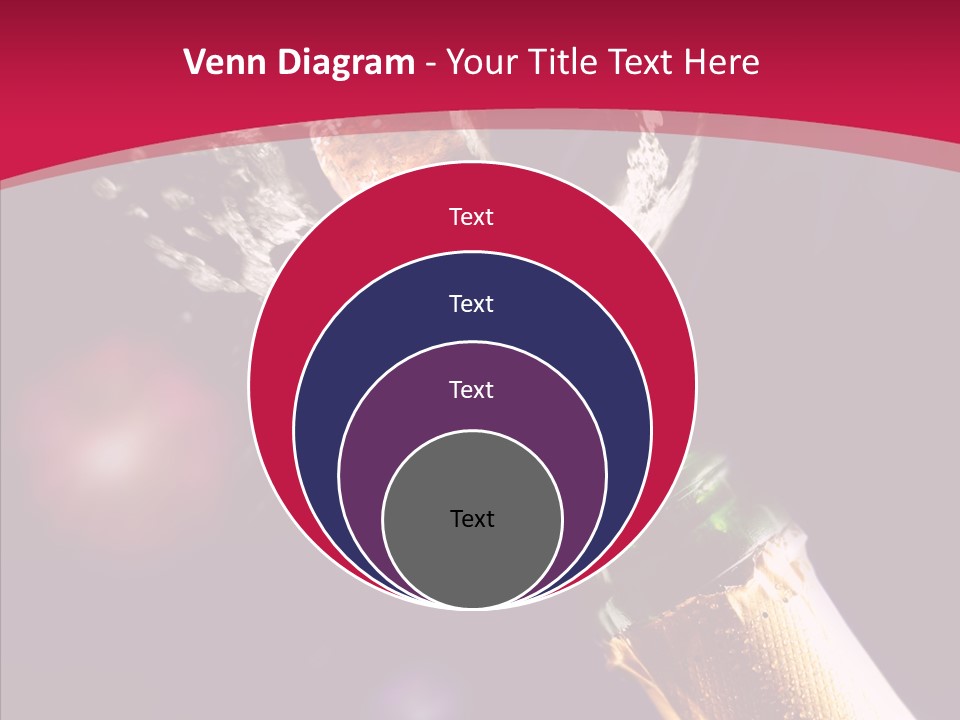 Close Splashing Colour PowerPoint Template