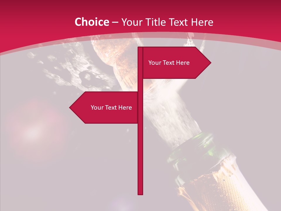 Close Splashing Colour PowerPoint Template