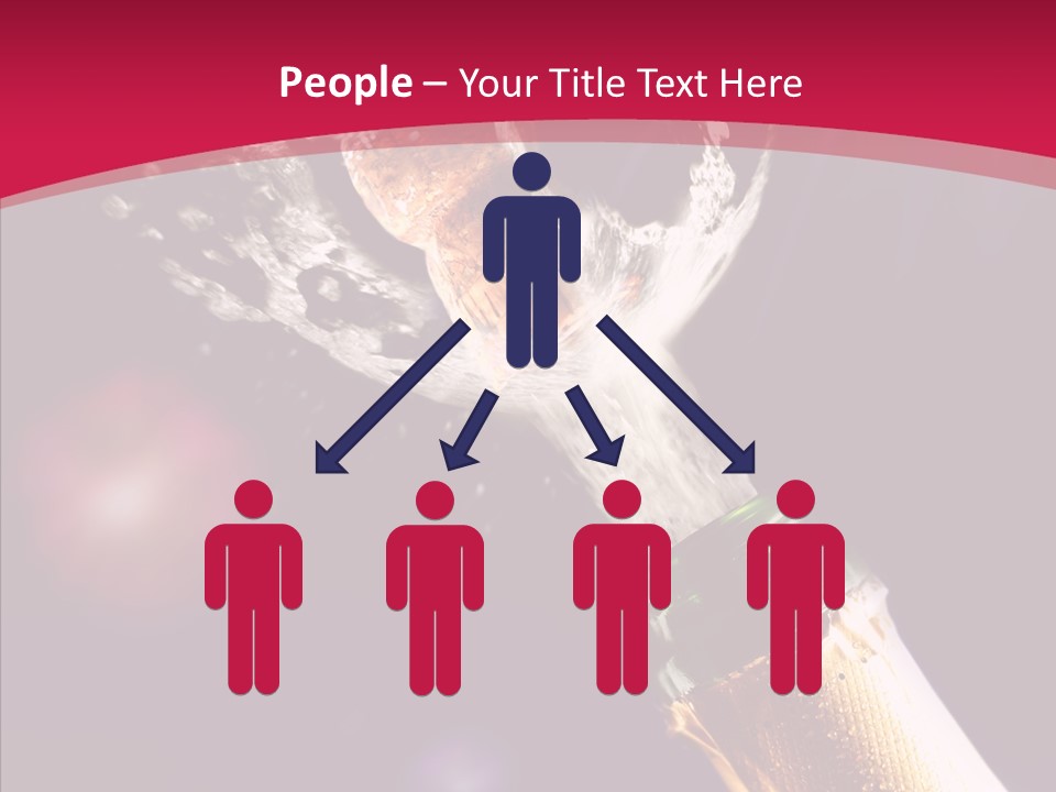 Close Splashing Colour PowerPoint Template