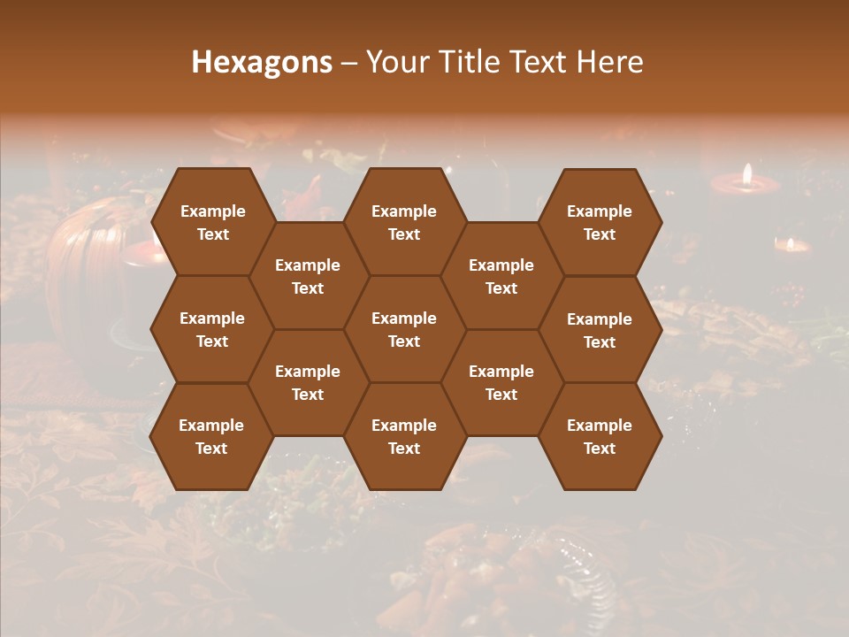 Thanks Candles Turkey PowerPoint Template