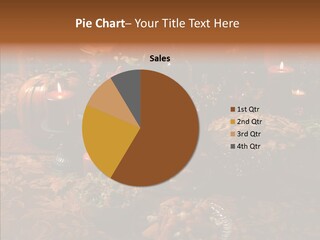 Thanks Candles Turkey PowerPoint Template