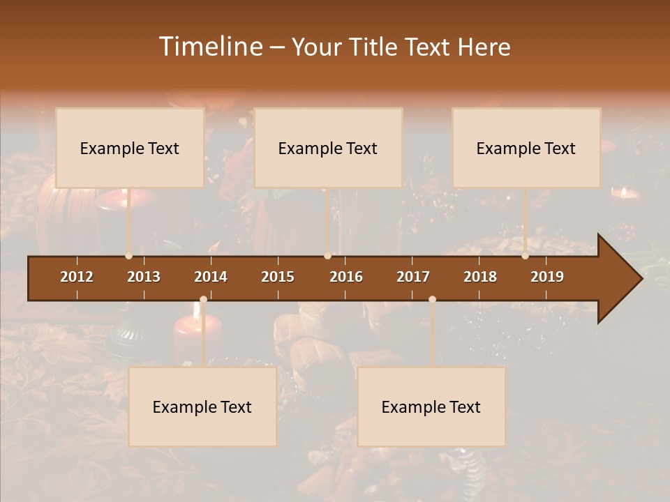 Thanks Candles Turkey PowerPoint Template