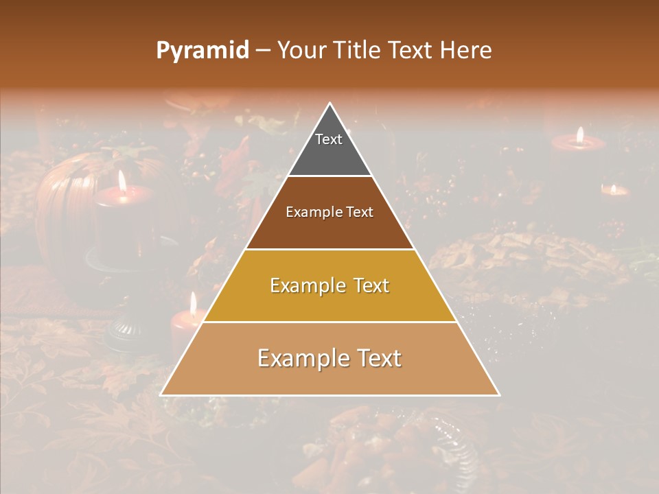 Thanks Candles Turkey PowerPoint Template