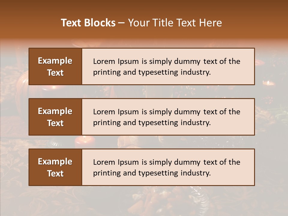 Thanks Candles Turkey PowerPoint Template