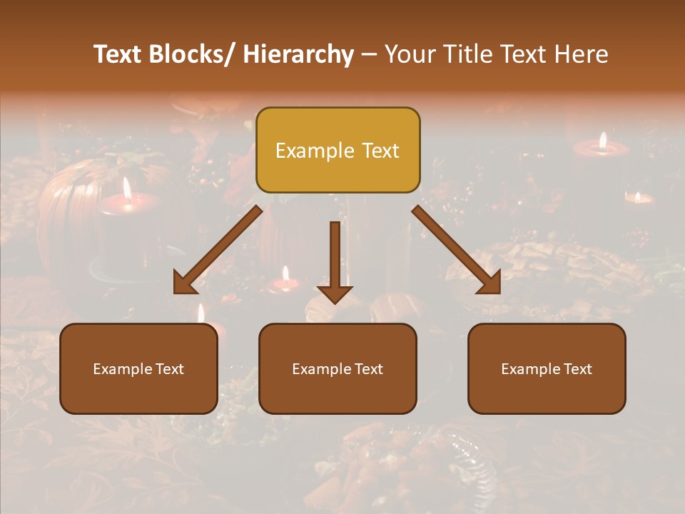 Thanks Candles Turkey PowerPoint Template