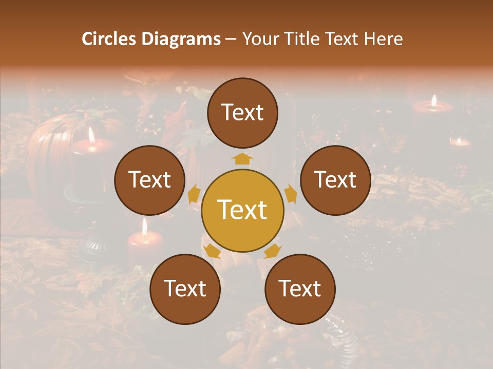 Thanks Candles Turkey PowerPoint Template