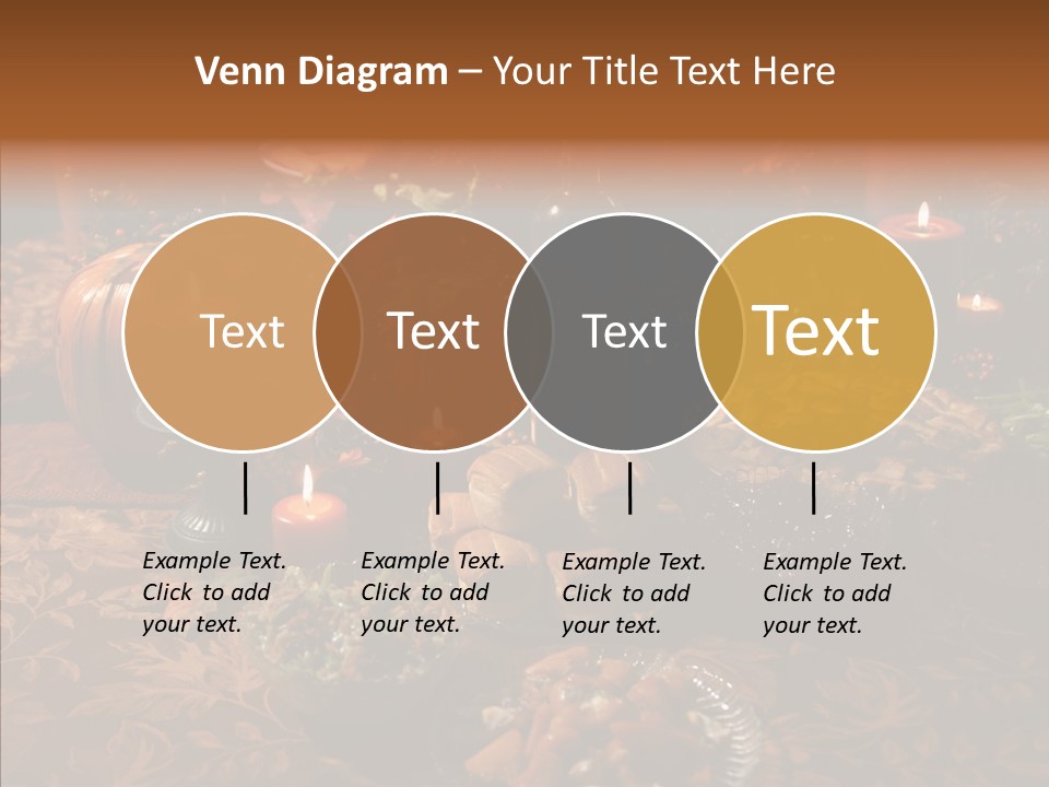 Thanks Candles Turkey PowerPoint Template