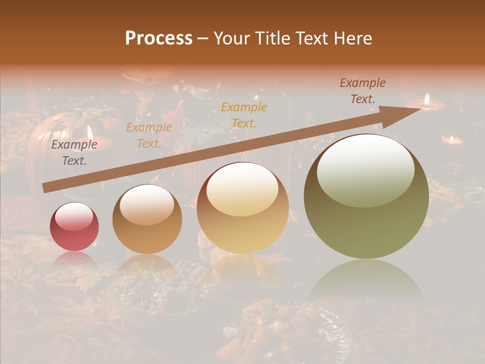 Thanks Candles Turkey PowerPoint Template