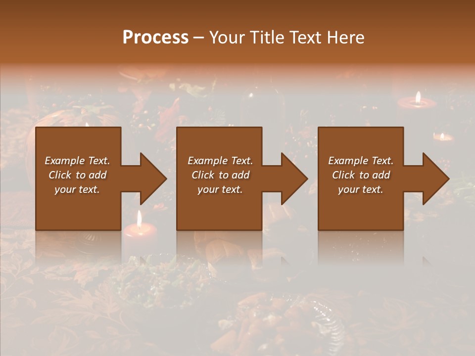 Thanks Candles Turkey PowerPoint Template
