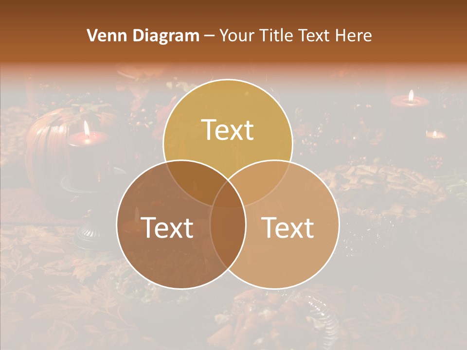 Thanks Candles Turkey PowerPoint Template