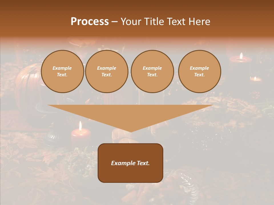Thanks Candles Turkey PowerPoint Template